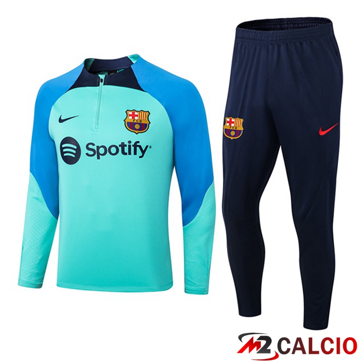 Maglie Calcio Personalizzate,Tute Calcio Squadre,Maglia Nazionale Italiana Calcio | Tuta Calcio FC Barcellona Blu Verde 2022/2023