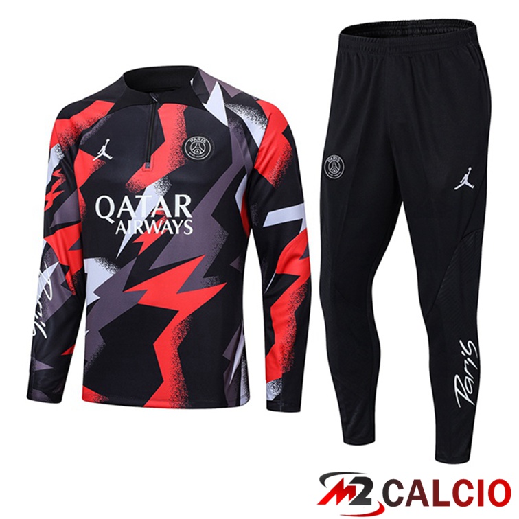 Maglie Calcio Personalizzate,Tute Calcio Squadre,Maglia Nazionale Italiana Calcio | Insieme Tuta Calcio FC Barcellona Rosso Grigio 2022/2023
