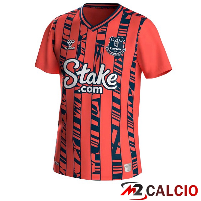 Maglie Calcio Personalizzate,Tute Calcio Squadre,Maglia Nazionale Italiana Calcio | Maglie Calcio Everton Seconda Rosso 2023/2024