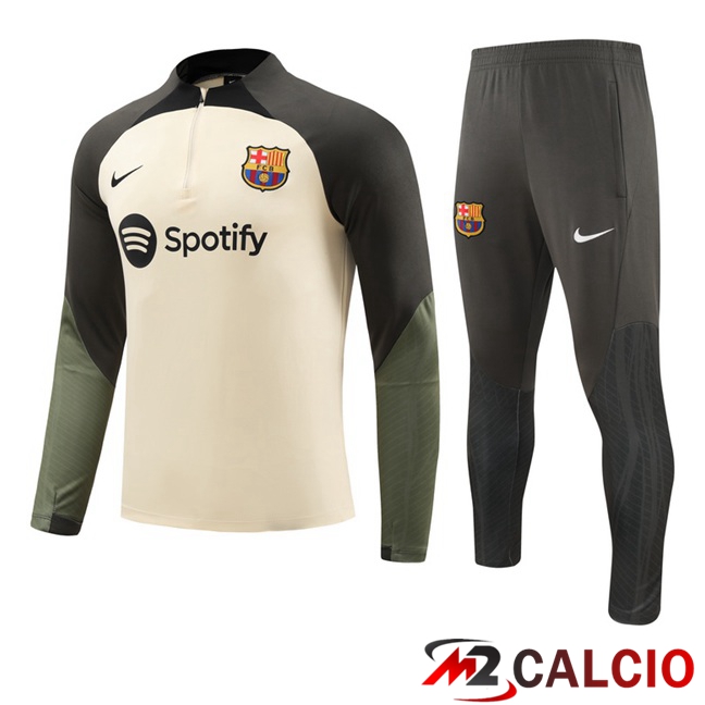 Maglie Calcio Personalizzate,Tute Calcio Squadre,Maglia Nazionale Italiana Calcio | Insieme Tuta Calcio FC Barcellona Giallo Verde 2023/2024