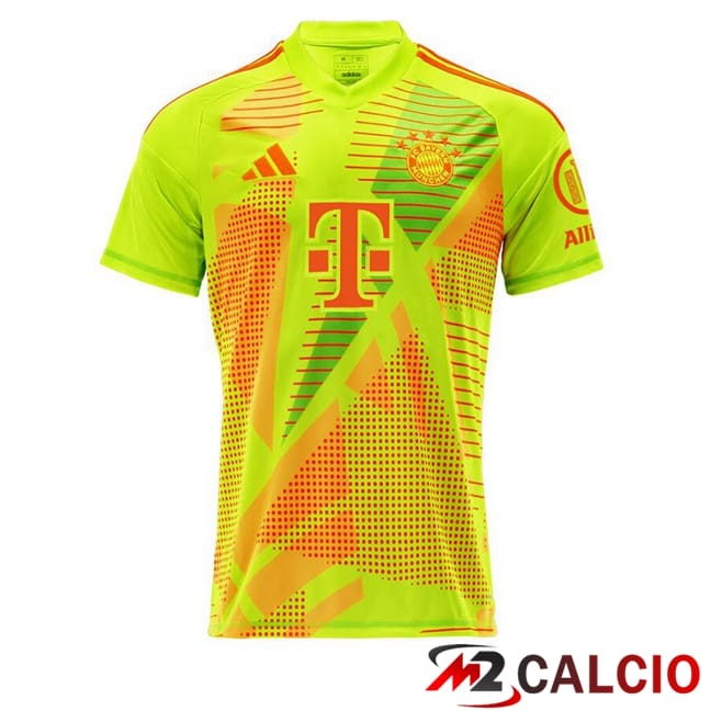 Maglie Calcio Personalizzate,Tute Calcio Squadre,Maglia Nazionale Italiana Calcio | Maglie Calcio Bayern Monaco Portiere Verde 2024/2025