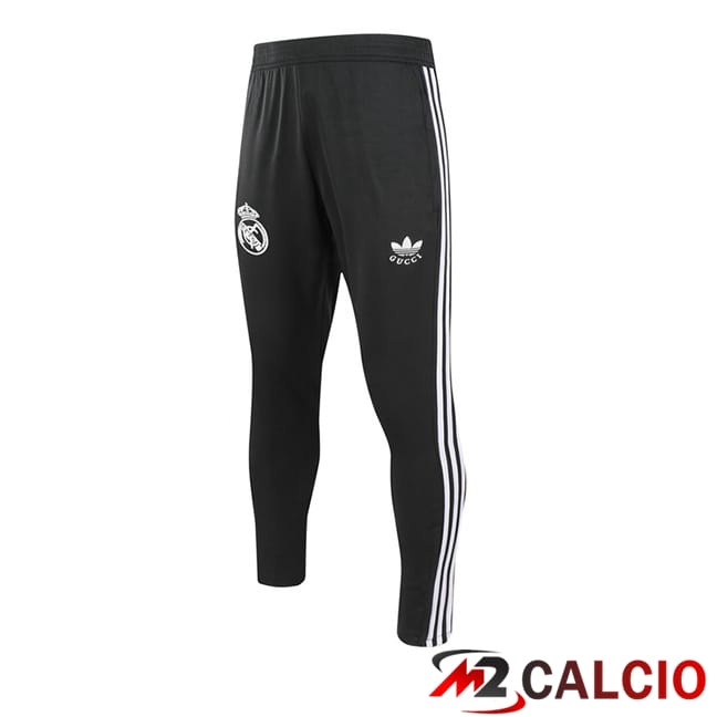 Maglie Calcio Personalizzate,Tute Calcio Squadre,Maglia Nazionale Italiana Calcio | Pantaloni Da Allenamento Real Madrid Nero 2024/2025