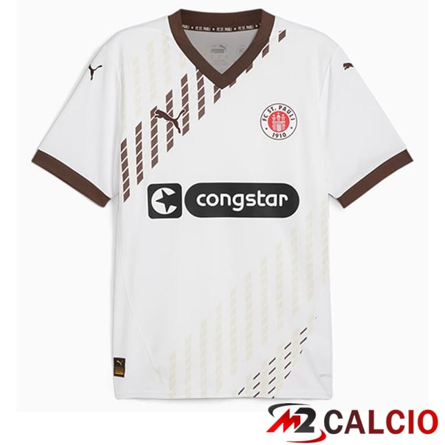 Maglie Calcio Personalizzate,Tute Calcio Squadre,Maglia Nazionale Italiana Calcio | Maglie Calcio St Pauli Seconda 2024/2025