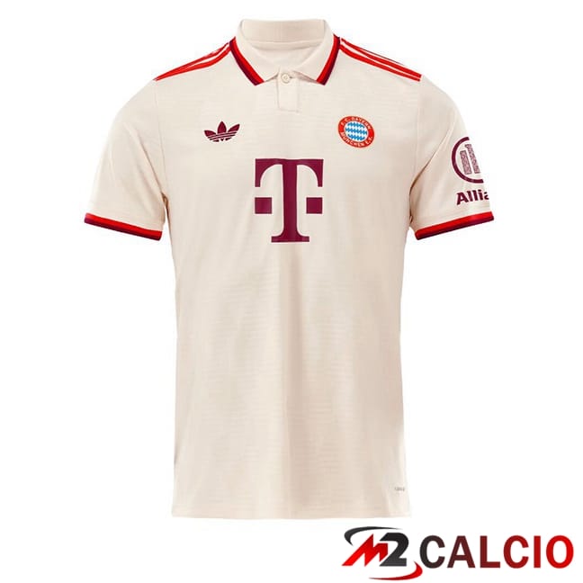 Maglie Calcio Personalizzate,Tute Calcio Squadre,Maglia Nazionale Italiana Calcio | Maglie Calcio Bayern Monaco Terza Giallo 2024/2025