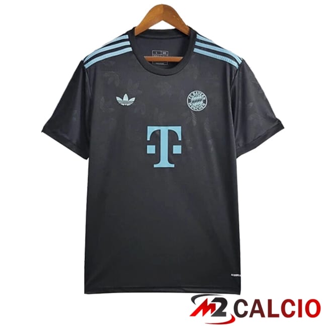 Maglie Calcio Personalizzate,Tute Calcio Squadre,Maglia Nazionale Italiana Calcio | Maglie Calcio Bayern Monaco Edizione Speciale Nero 2024/2025