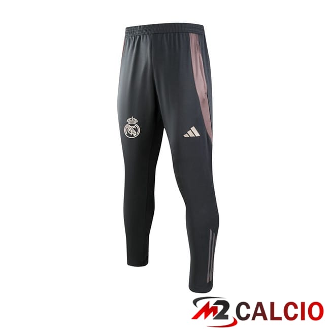 Maglie Calcio Personalizzate,Tute Calcio Squadre,Maglia Nazionale Italiana Calcio | Pantaloni Da Allenamento Real Madrid Grigio 2024/2025