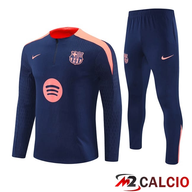 Maglie Calcio Personalizzate,Tute Calcio Squadre,Maglia Nazionale Italiana Calcio | Insieme Tuta Calcio FC Barcellona Blu Reale 2025/2026