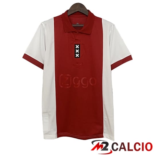 Maglie Calcio Personalizzate,Tute Calcio Squadre,Maglia Nazionale Italiana Calcio | Maglie Calcio Ajax Commemorative Edition Rosso/Bianco 2025/2026