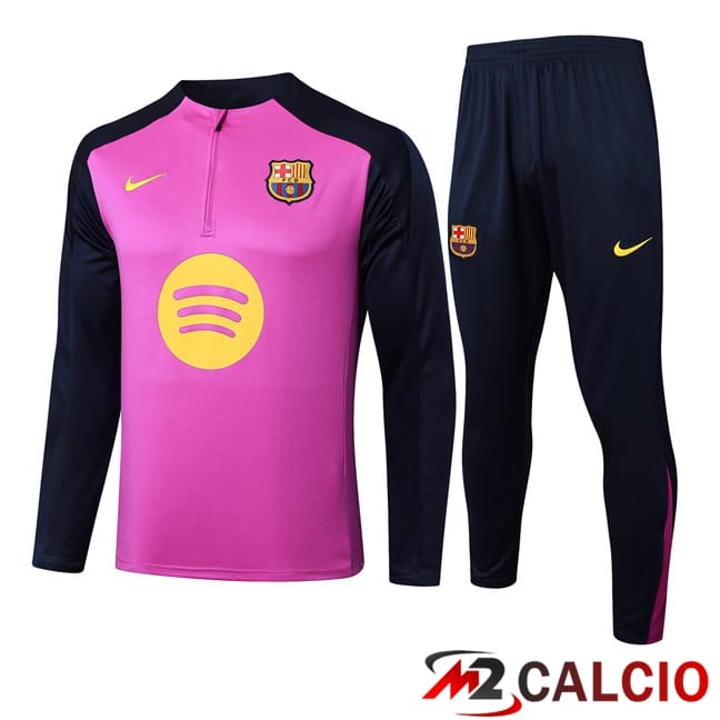 Maglie Calcio Personalizzate,Tute Calcio Squadre,Maglia Nazionale Italiana Calcio | Insieme Tuta Calcio FC Barcellona Viola 2025/2026