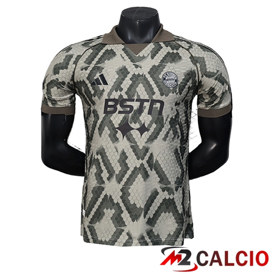 Maglie Calcio Personalizzate,Tute Calcio Squadre,Maglia Nazionale Italiana Calcio | Maglie Calcio Bayern Monaco Special Edition Marrone 2025/2026