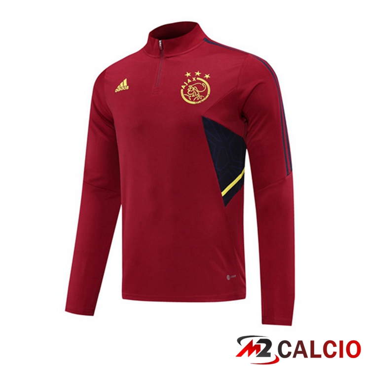 Maglie Calcio Personalizzate,Tute Calcio Squadre,Maglia Nazionale Italiana Calcio | Felpa Allenamento AFC Ajax Rosso 2022/2023