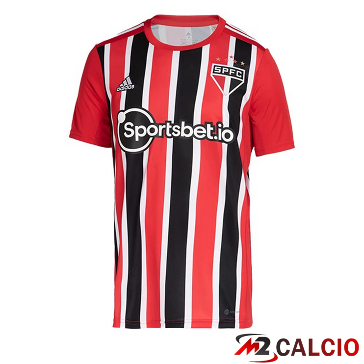 Maglie Calcio Personalizzate,Tute Calcio Squadre,Maglia Nazionale Italiana Calcio | Maglie Calcio Sao Paulo FC Seconda Rosso 2022/2023