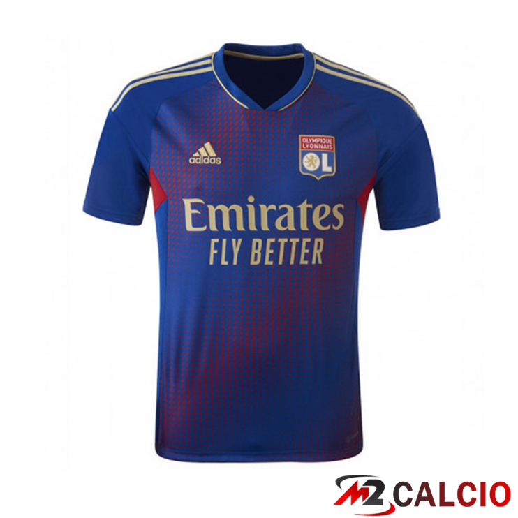 Maglie Calcio Personalizzate,Tute Calcio Squadre,Maglia Nazionale Italiana Calcio | Maglie Calcio Lyon OL Fourth Blu 2022/2023