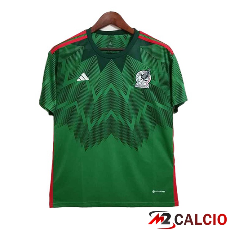 Maglie Calcio Personalizzate,Tute Calcio Squadre,Maglia Nazionale Italiana Calcio | Maglia Nazionale Messico Prima Verde Version Leak Coppa Del Mondo 2022