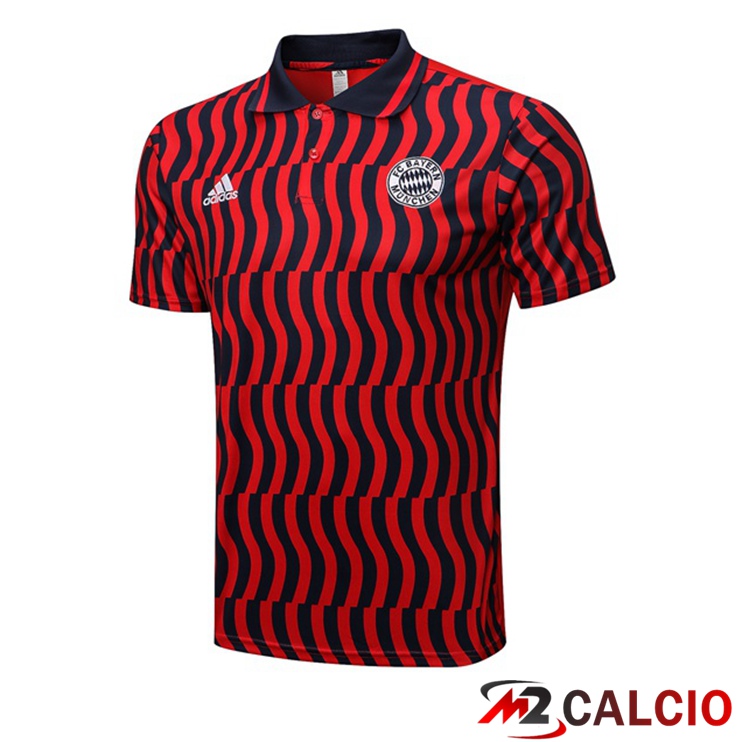 Maglie Calcio Personalizzate,Tute Calcio Squadre,Maglia Nazionale Italiana Calcio | Maglia Polo Bayern Monaco Rosso 2022/2023