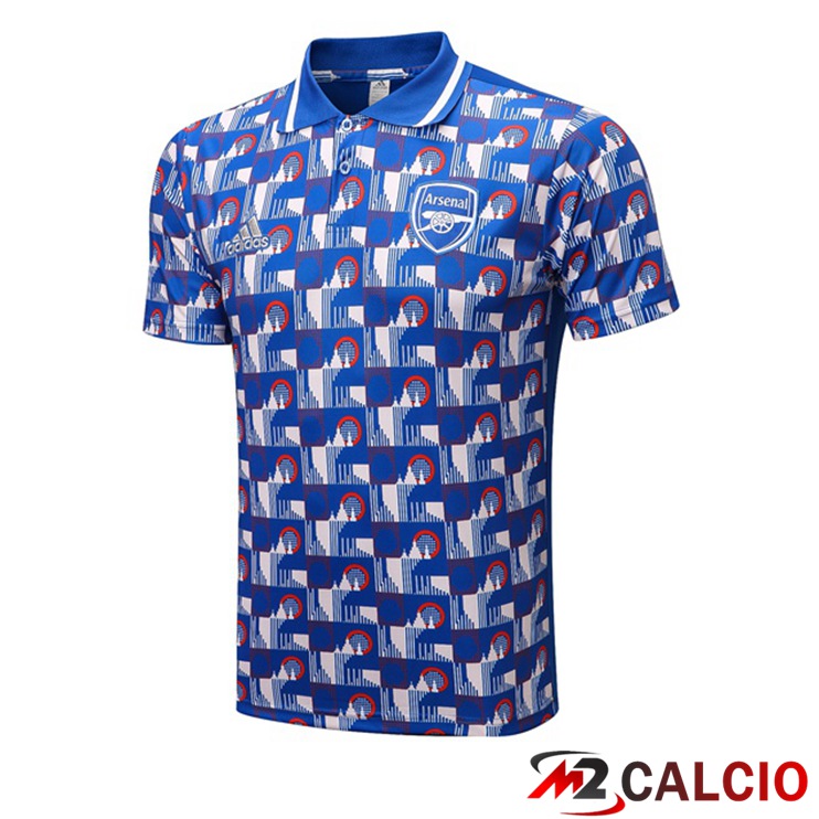 Maglie Calcio Personalizzate,Tute Calcio Squadre,Maglia Nazionale Italiana Calcio | Maglia Polo Arsenal Blu 2022/2023