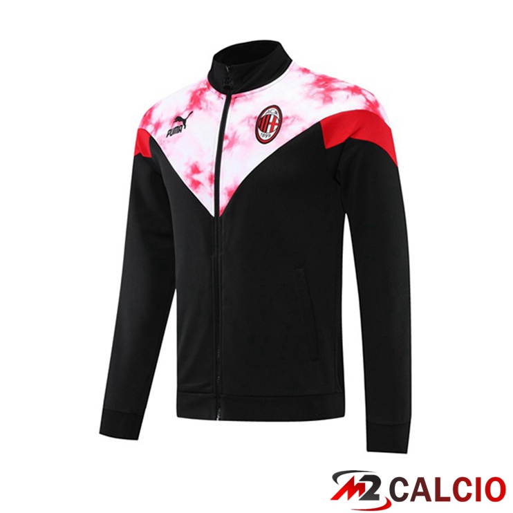 Maglie Calcio Personalizzate,Tute Calcio Squadre,Maglia Nazionale Italiana Calcio | Giacca Calcio AC Milan Nero Rosso 2022/2023