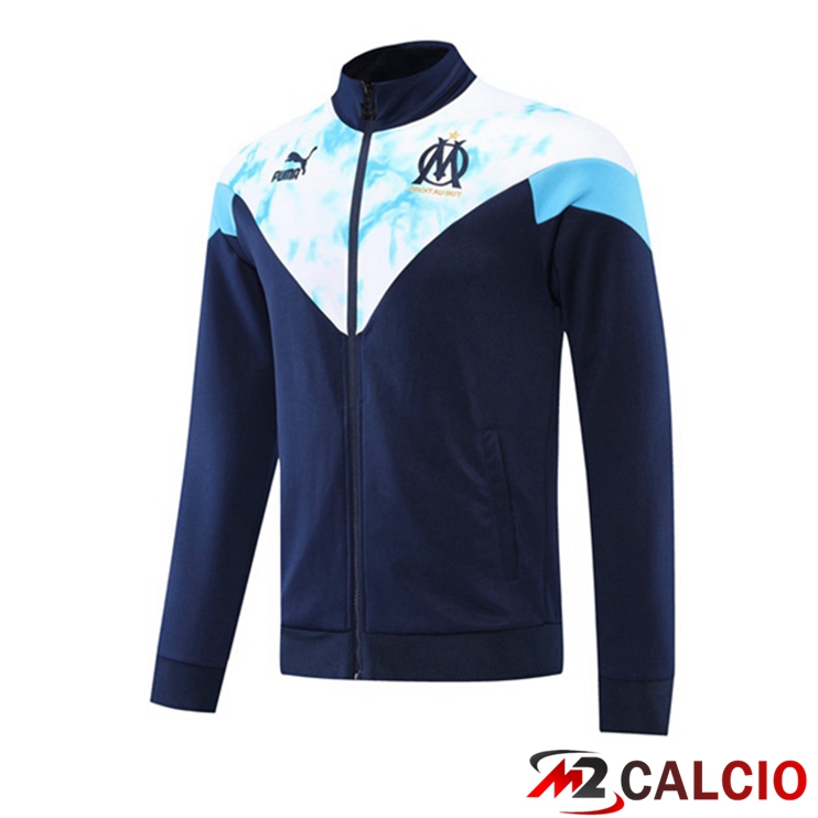 Maglie Calcio Personalizzate,Tute Calcio Squadre,Maglia Nazionale Italiana Calcio | Giacca Calcio Marsiglia OM Blu Royal 2022/2023