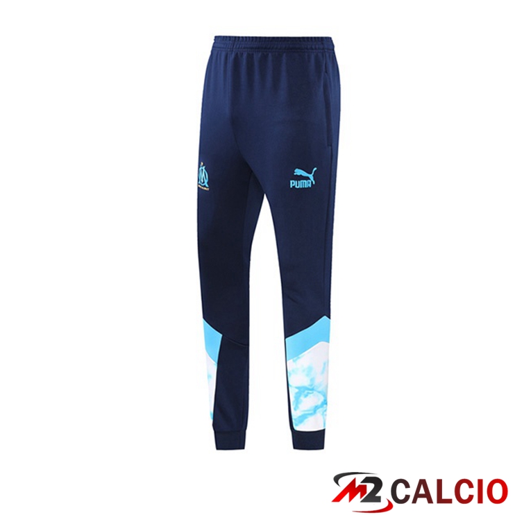 Maglie Calcio Personalizzate,Tute Calcio Squadre,Maglia Nazionale Italiana Calcio | Pantaloni Da Allenamento Marsiglia OM Blu Royal 2022/2023