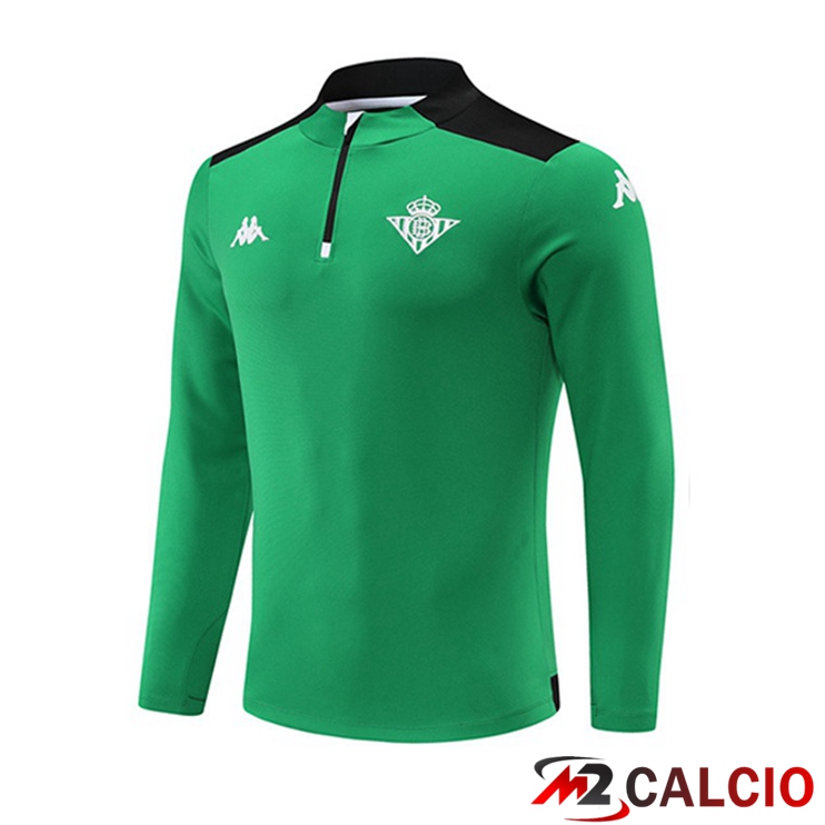 Maglie Calcio Personalizzate,Tute Calcio Squadre,Maglia Nazionale Italiana Calcio | Felpa Allenamento Real Betis Verde 2022/2023