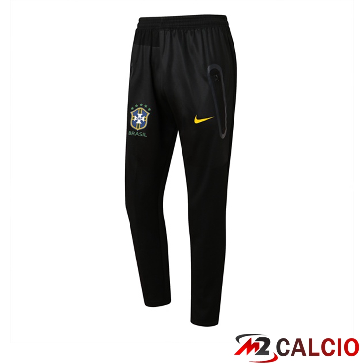 Maglie Calcio Personalizzate,Tute Calcio Squadre,Maglia Nazionale Italiana Calcio | Pantaloni Da Allenamento Brasile Nero 2022/2023