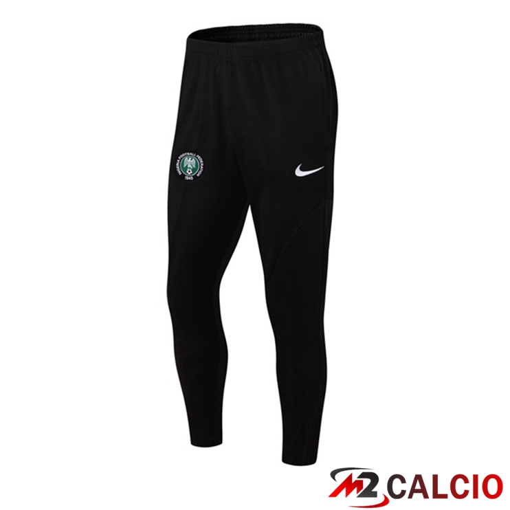 Maglie Calcio Personalizzate,Tute Calcio Squadre,Maglia Nazionale Italiana Calcio | Pantaloni Da Allenamento Nigeria Nero 2022/2023
