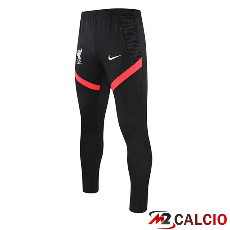 Maglie Calcio Personalizzate,Tute Calcio Squadre,Maglia Nazionale Italiana Calcio | Pantaloni Da Allenamento FC Liverpool Nero Rosso 2022/2023