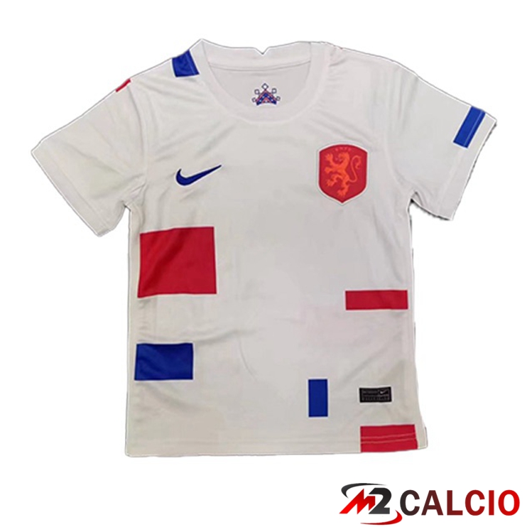 Maglie Calcio Personalizzate,Tute Calcio Squadre,Maglia Nazionale Italiana Calcio | Maglia Nazionale Paesi Bassi Seconda Bianco Version Leak Coppa Del Mondo 2022