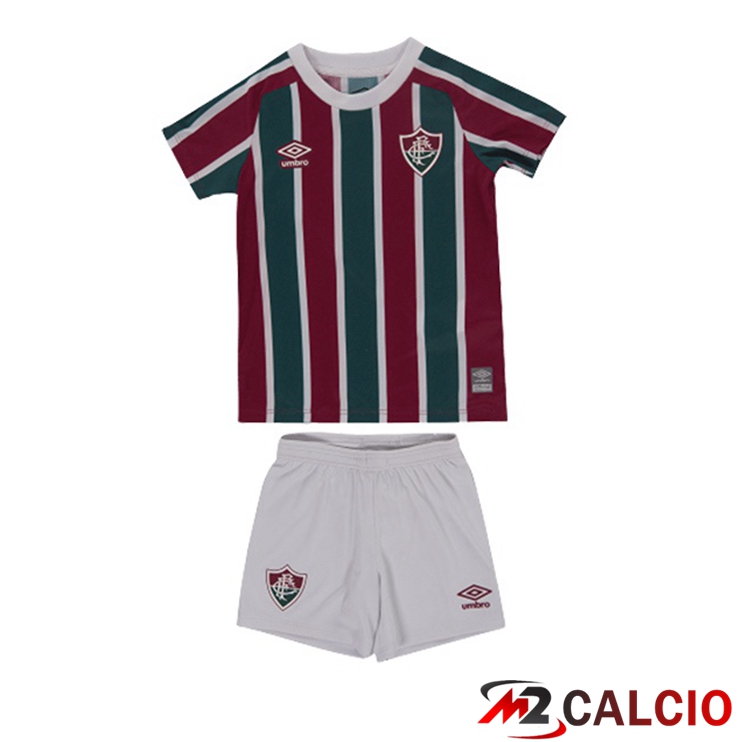 Maglie Calcio Personalizzate,Tute Calcio Squadre,Maglia Nazionale Italiana Calcio | Maglie Calcio Fluminense Bambino Prima Verde Rosso 2022/2023