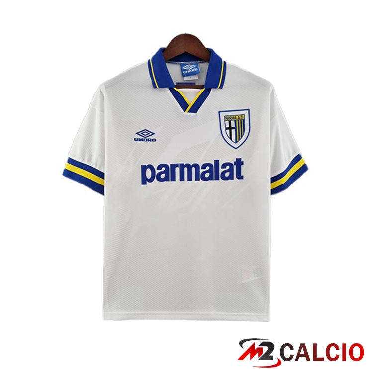 Maglie Calcio Personalizzate,Tute Calcio Squadre,Maglia Nazionale Italiana Calcio | Maglie Calcio Parma Calcio Retro Seconda Bianco 1993-1995
