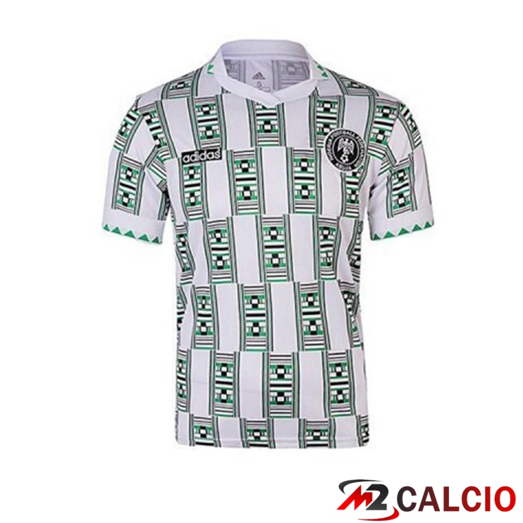Maglie Calcio Personalizzate,Tute Calcio Squadre,Maglia Nazionale Italiana Calcio | Maglie Calcio Nigeria Seconda Retro Verde 1994