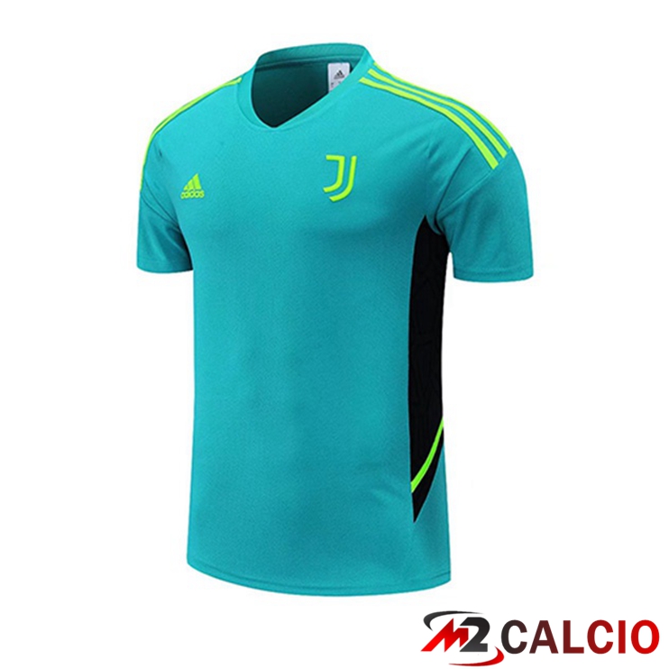 Maglie Calcio Personalizzate,Tute Calcio Squadre,Maglia Nazionale Italiana Calcio | T Shirt Allenamento Juventus Verde 2022/2023