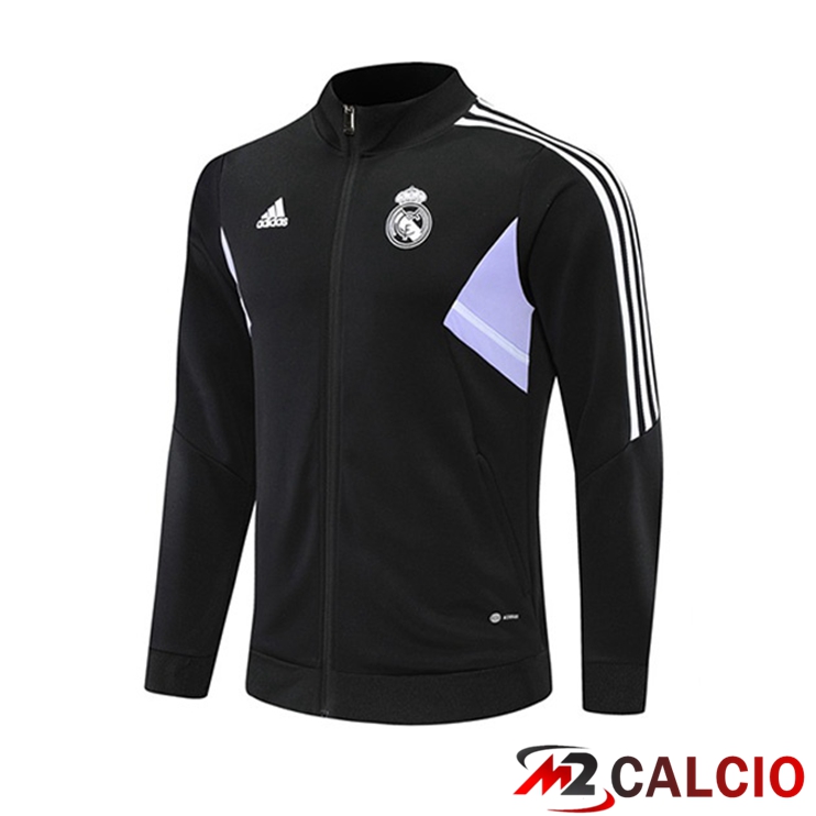 Maglie Calcio Personalizzate,Tute Calcio Squadre,Maglia Nazionale Italiana Calcio | Giacca Calcio Real Madrid Nero 2022/2023