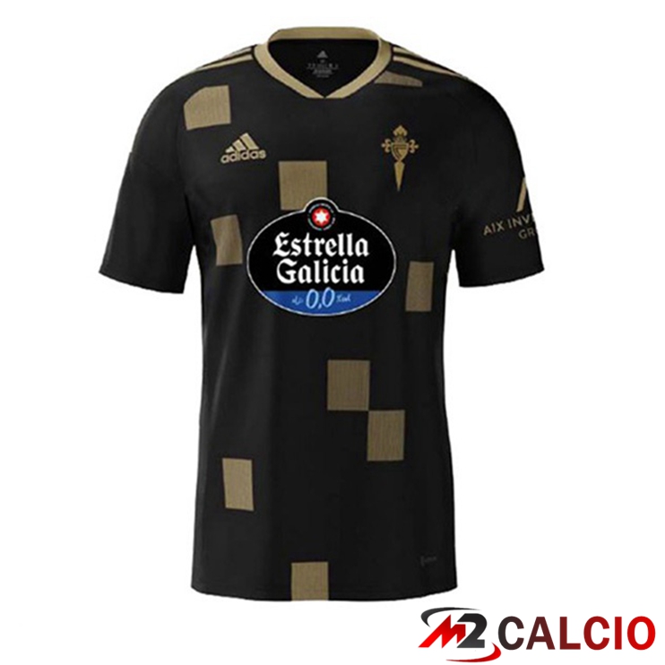 Maglie Calcio Personalizzate,Tute Calcio Squadre,Maglia Nazionale Italiana Calcio | Maglie Calcio Celta Vigo Seconda Nero 2022/2023