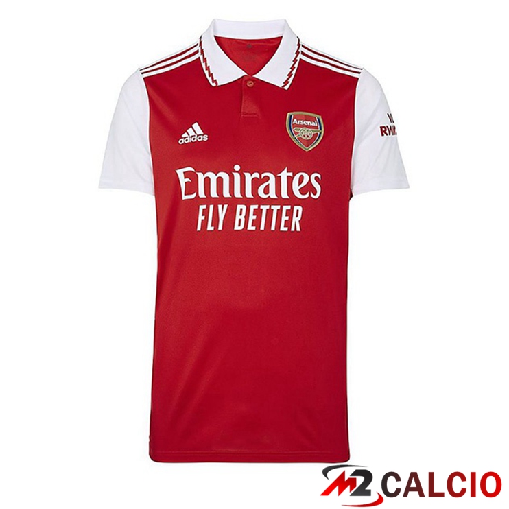 Maglie Calcio Personalizzate,Tute Calcio Squadre,Maglia Nazionale Italiana Calcio | Maglie Calcio Arsenal Prima Rosso Bianco 2022/2023