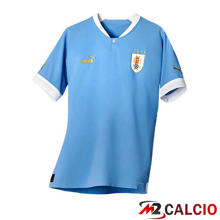 Maglie Calcio Personalizzate,Tute Calcio Squadre,Maglia Nazionale Italiana Calcio | Maglie Nazionali Calcio Uruguay Prima Blu 2022/2023