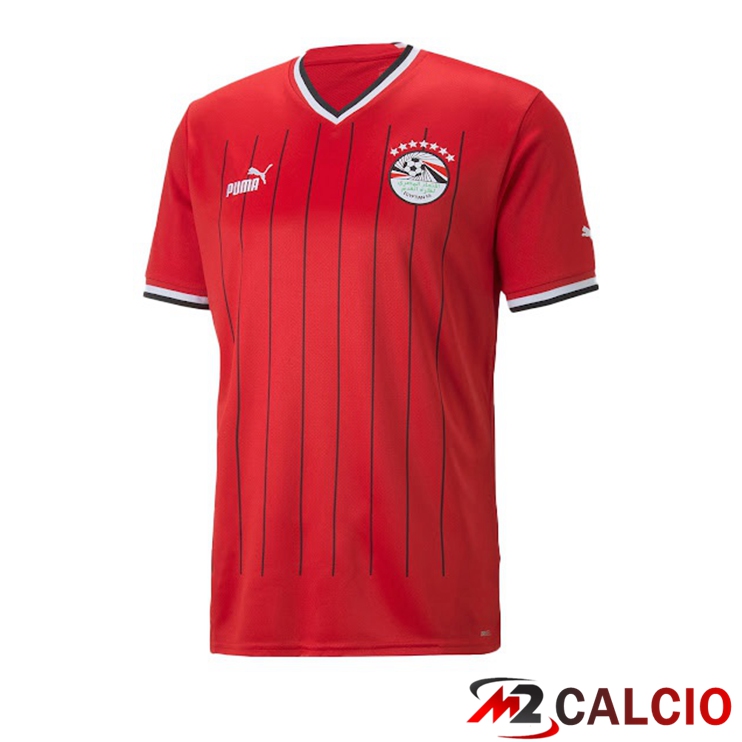Maglie Calcio Personalizzate,Tute Calcio Squadre,Maglia Nazionale Italiana Calcio | Maglie Nazionali Calcio Egitto Prima Rosso 2022/2023