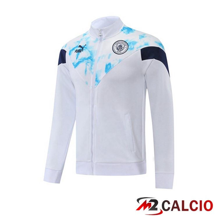 Maglie Calcio Personalizzate,Tute Calcio Squadre,Maglia Nazionale Italiana Calcio | Giacca Calcio Manchester City Bianco 2022/2023