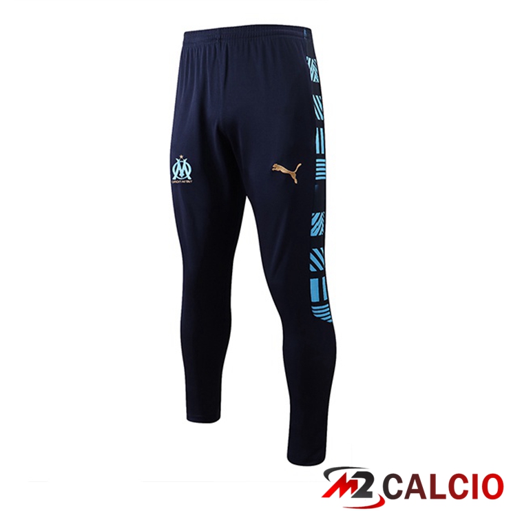 Maglie Calcio Personalizzate,Tute Calcio Squadre,Maglia Nazionale Italiana Calcio | Pantaloni Da Allenamento Marsiglia OM Blu Reale 2022/2023
