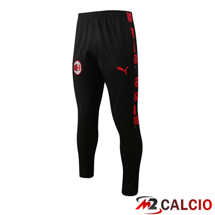 Maglie Calcio Personalizzate,Tute Calcio Squadre,Maglia Nazionale Italiana Calcio | Pantaloni Da Allenamento AC Milan Nero 2022/2023