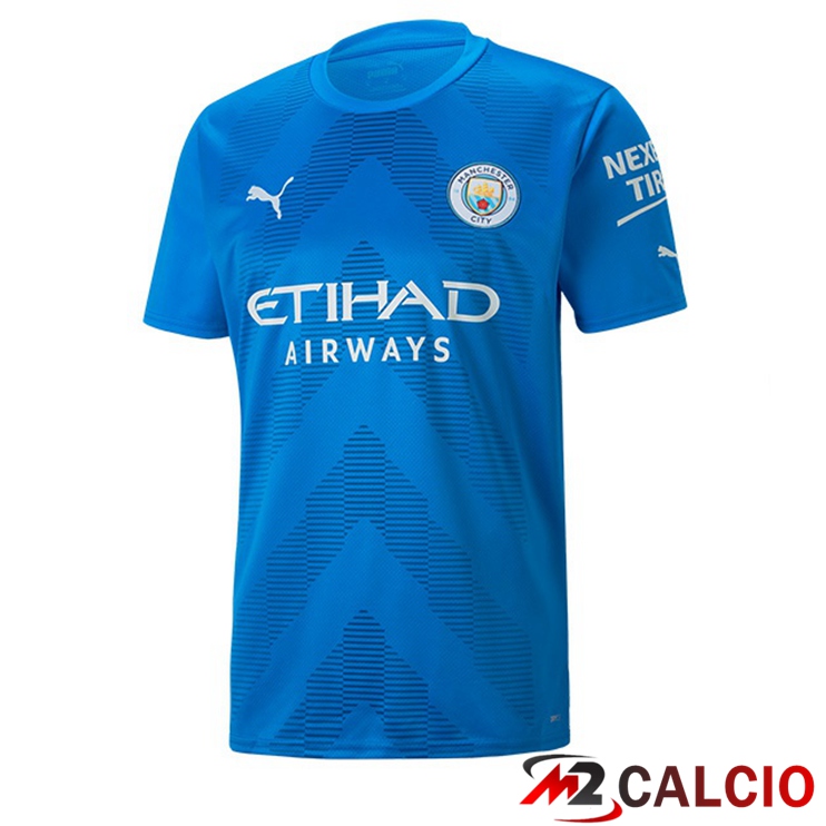 Maglie Calcio Personalizzate,Tute Calcio Squadre,Maglia Nazionale Italiana Calcio | Maglie Calcio Manchester City Portiere Blu 2022/2023