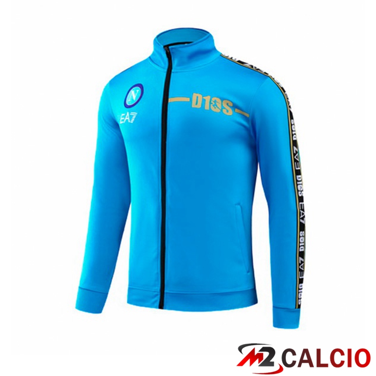 Maglie Calcio Personalizzate,Tute Calcio Squadre,Maglia Nazionale Italiana Calcio | Giacca Calcio SSC Napoli Blu 2022/2023