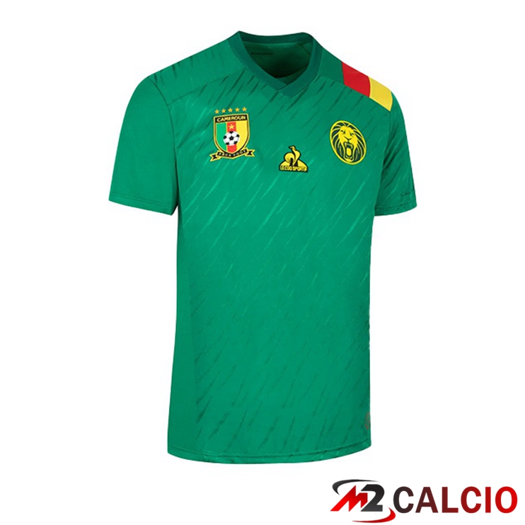 Maglie Calcio Personalizzate,Tute Calcio Squadre,Maglia Nazionale Italiana Calcio | Maglie Calcio Camerun Prima Verde Coppa Del Mondo 2022