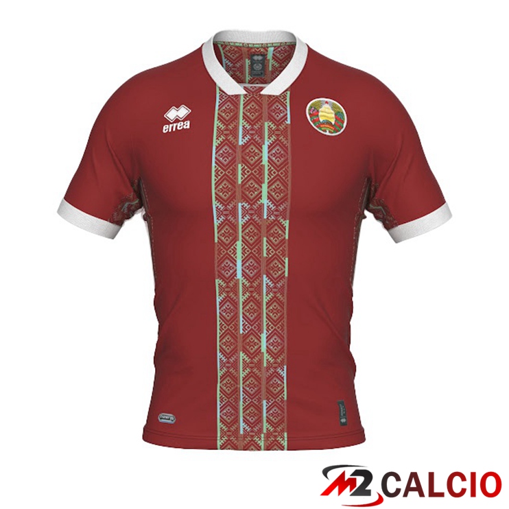 Maglie Calcio Personalizzate,Tute Calcio Squadre,Maglia Nazionale Italiana Calcio | Maglie Nazionali Calcio Bielorussia Prima Marrone 2022/2023