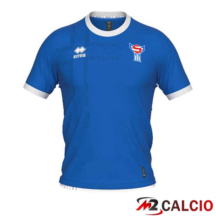Maglie Calcio Personalizzate,Tute Calcio Squadre,Maglia Nazionale Italiana Calcio | Maglie Nazionali Calcio Isole Faroe Seconda Blu 2022/2023