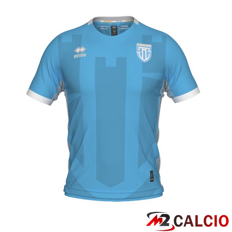 Maglie Calcio Personalizzate,Tute Calcio Squadre,Maglia Nazionale Italiana Calcio | Maglie Nazionali Calcio San Marino Prima Blu 2022/2023