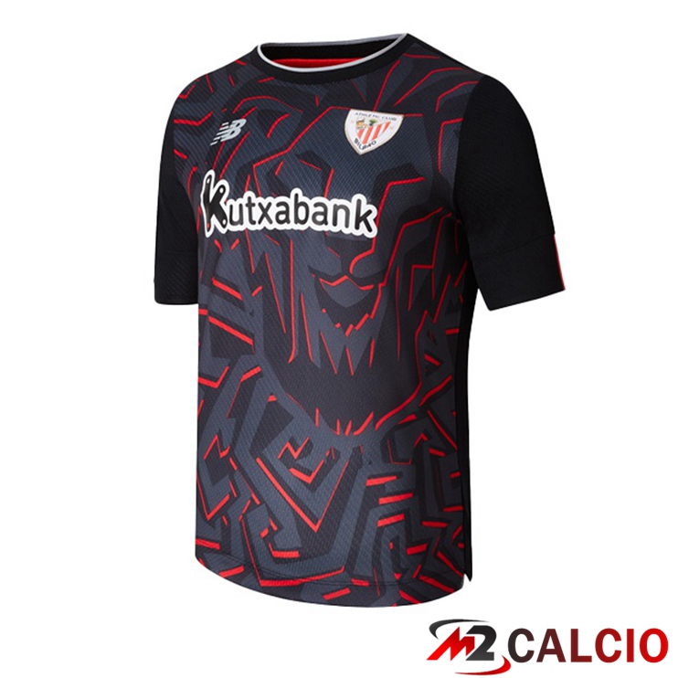 Maglie Calcio Personalizzate,Tute Calcio Squadre,Maglia Nazionale Italiana Calcio | Maglie Calcio Athletic Bilbao Seconda Nero 2022/2023