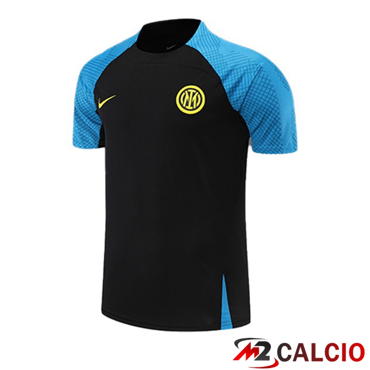 Maglie Calcio Personalizzate,Tute Calcio Squadre,Maglia Nazionale Italiana Calcio | T Shirt Allenamento Inter Milan Nero 2022/2023