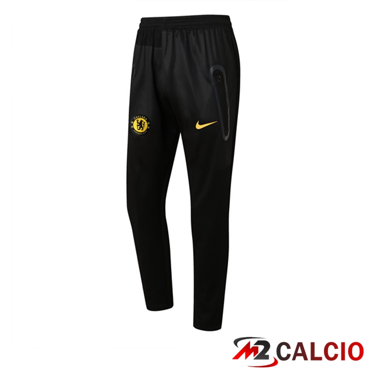Maglie Calcio Personalizzate,Tute Calcio Squadre,Maglia Nazionale Italiana Calcio | Pantaloni Da Allenamento FC Chelsea Nero 2022/2023