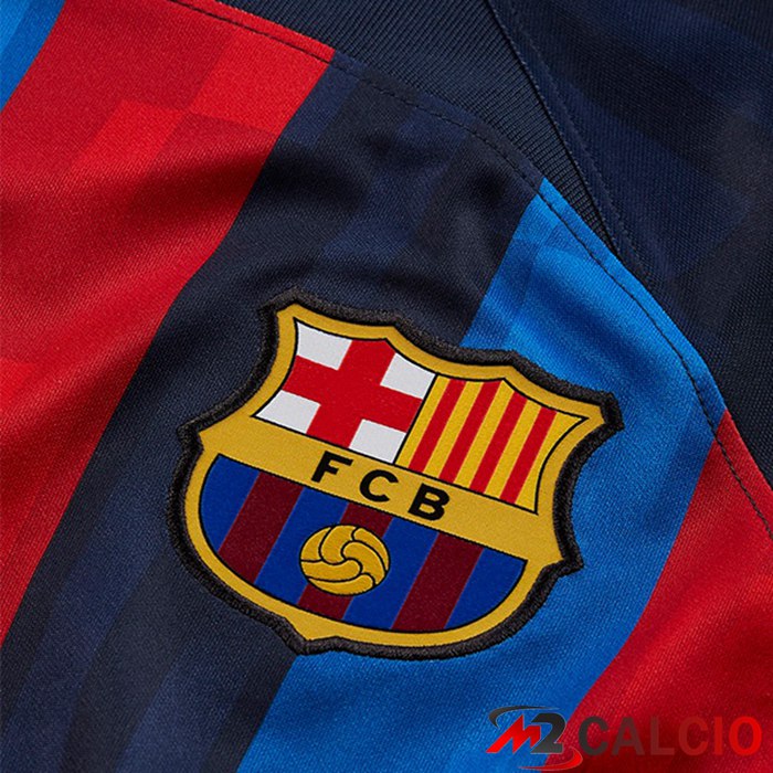 Maglie Calcio FC Barcellona Prima Rosso Blu 2022/2023